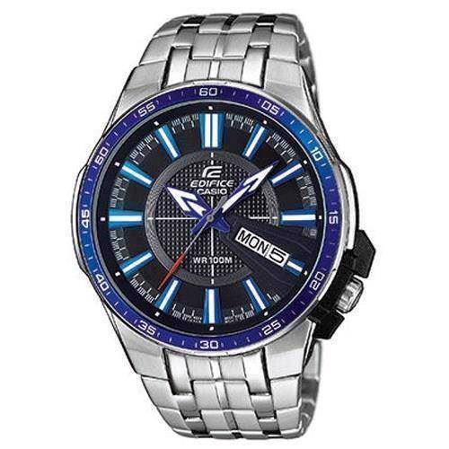 Image of mat rustfri stål Edifice quartz multifunktion (5474) Herre ur fra Casio